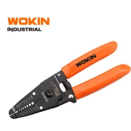 სადენის საფრცქვნელი Wokin 552706, 6\/160mm, Wire Stripping Pliers (Industrial), Orange