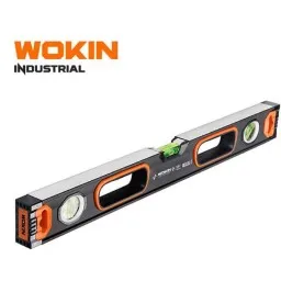 თარაზო მაგნიტით Wokin 506410, 100cm, 40″, Spirit Level With Magnetic (INDUSTRIAL), Black-JUSTSHOP.GE-ზე