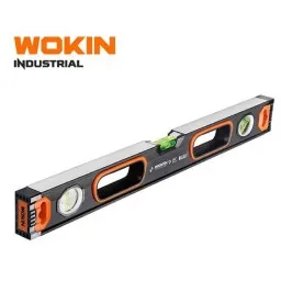 თარაზო მაგნიტით Wokin 506406, 60cm, 24″, Spirit Level With Magnetic (INDUSTRIAL), Black-JUSTSHOP.GE-ზე