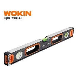 თარაზო მაგნიტით Wokin 506404, 40cm, 16″, Spirit Level With Magnetic (INDUSTRIAL), Black-JUSTSHOP.GE-ზე