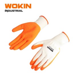 სამუშაო ხელთათმანი Wokin 451710, XL, Latex Working Gloves (Industrial), White/Orange-JUSTSHOP.GE-ზე