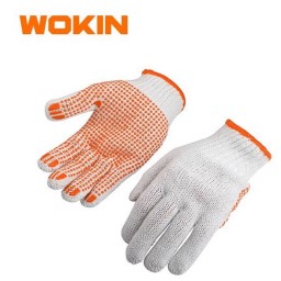 სამუშაო ხელთათმანი Wokin 451110, XL, 12Pairs, Working Gloves, Orange/White-JUSTSHOP.GE-ზე