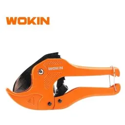 მილის მაკრატელი Wokin 330208, 200mm, 3-42mm, PVC Pipe Cutter, Orange-JUSTSHOP.GE-ზე