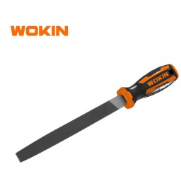 ქლიბი ბრტყელი ზედაპირით Wokin 320008, 8\, Steel Files, Black/Orange-JUSTSHOP.GE-ზე