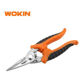 მრავალფუნქციური მაკრატელი Wokin 303507, 7\/180mm, Multi-Purpose Scissors, Orange-JUSTSHOP.GE-ზე