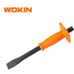 საჭრისი ბრტყელი პირით Wokin 255110, 22*16*250mm, Cold Chisel, Black/Orange-JUSTSHOP.GE-ზე