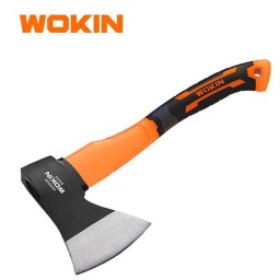 მეტალის ცული რეზინის სახელურით Wokin 253206, 600G, Hatchet, Black/Orange-JUSTSHOP.GE-ზე