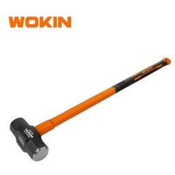 ურო რეზინის სახელურით Wokin 250808, 8LBS, Sledge Hammer, Black/Orange-JUSTSHOP.GE-ზე