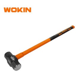 ურო რეზინის სახელურით Wokin 250806, 6LBS, Sledge Hammer, Black/Orange-JUSTSHOP.GE-ზე