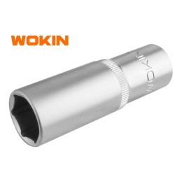 ქანჩის გასაღების გრძელი პირი Wokin 154619, 1/2″, 19MM, Drive Deep Socket (INDUSTRIAL), Silver-JUSTSHOP.GE-ზე