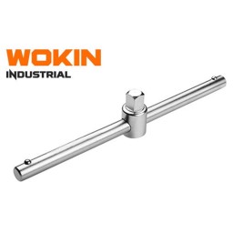 ქანჩის გასაღები მოძრავი თავით Wokin 153705, 1/4“, 115MM, Sliding Bar (INDUSTRIAL), Silver