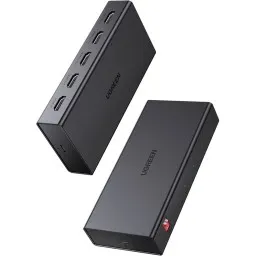 HDMI სპლიტერი UGREEN CM570 (90514), HDMI Splitter 1 In 4, Black-JUSTSHOP.GE-ზე