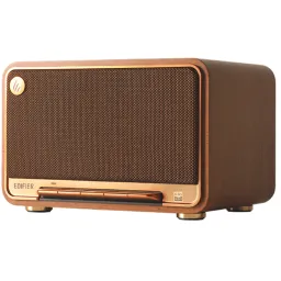 დინამიკი Edifier D32, 60W, Bluetooth, USB-C, AUX, Speaker, Brown-JUSTSHOP.GE-ზე