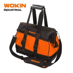 ხელსაწყოების ჩანთა Wokin 906216, 16″ Tools Bag, Black/Orange-JUSTSHOP.GE-ზე