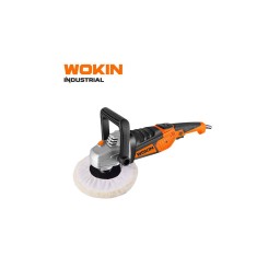 პოლირების აპარატი Wokin 783910, ANGLE POLISHER 1400W, 180mm, 3300Rpm, Black/Orange-JUSTSHOP.GE-ზე