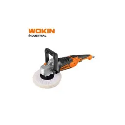 პოლირების აპარატი Wokin 783910, ANGLE POLISHER 1400W, 180mm, 3300Rpm, Black/Orange-JUSTSHOP.GE-ზე