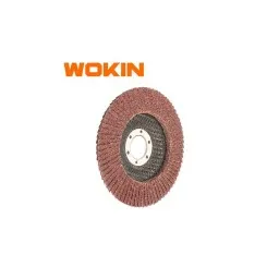 სახეხი დისკი Wokin 775006, GRIT 60, 115mm, Aluminium Oxide Flap Disc-JUSTSHOP.GE-ზე