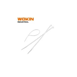 ხამუთი Wokin 651122, 2.5x140mm, 100 PCS Nylon Cable Tie, White-JUSTSHOP.GE-ზე