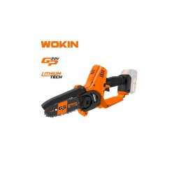 უსადენო ხერხი Wokin 624605, 120mm, 20V Cordless Chainsaw, Black/Orange-JUSTSHOP.GE-ზე