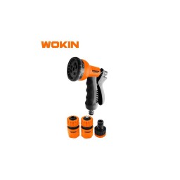 შემფრქვევი თოფის კომპლექტი Wokin 572950, Spray Gun Set, Black/Orange-JUSTSHOP.GE-ზე