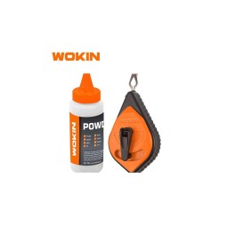 სამალიარო ძაფი Wokin 358701, 30m, Chalk Line Reel Set, Black/Orange-JUSTSHOP.GE-ზე