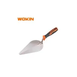 ქაბჩა Wokin 354108, 200mm 8, Bricklaying Trowel, Silver/Black-JUSTSHOP.GE-ზე