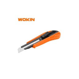 საკანცელარიო დანა Wokin 300218, 18mm, Snap-OFF Blade Knife, Orange-JUSTSHOP.GE-ზე