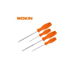 სახრახნისის ნაკრები Wokin 202604, 4Pcs Tool Set, SCREWDRIVERS SET Orange-JUSTSHOP.GE-ზე