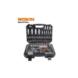 ხელსაწყოების ნაკრები Wokin 155694, 94Pcs Tool Set, Black/Silver-JUSTSHOP.GE-ზე