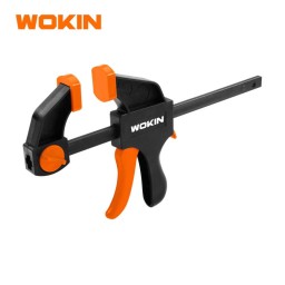 ჭახრაკი დამჭერი Wokin 107218, 18″Quick Bar Clamp, Black/Orange-JUSTSHOP.GE-ზე