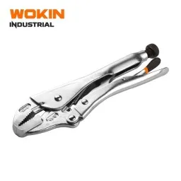 ბრტყელტუჩა Wokin 103010, LOCKING PLIERS (INDUSTRIAL), Silver-JUSTSHOP.GE-ზე