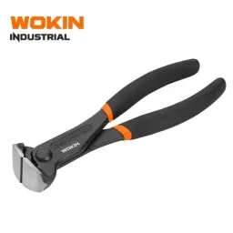 ბრტყელტუჩა Wokin 102808, 200mm END CUTTING PINCER(INDUSTRIAL), Black-JUSTSHOP.GE-ზე