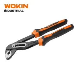 ბრტყელტუჩა Wokin 101510, 250mm, 10″ WATER PUMP PLIERS(INDUSTRIAL), Black/Orange-JUSTSHOP.GE-ზე