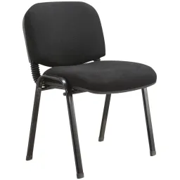 ვიზიტორის სავარძელი ALLX SF166-D, Visitor Chair, Black-JUSTSHOP.GE-ზე