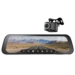 მანქანის ვიდეო რეგისტრატორი Xiaomi 70Mai S500 + RC13, 5MP, 3K, Built In WiFi, 138°, Rearview Dash Cam, Black-JUSTSHOP.GE-ზე