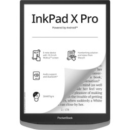 PocketBook e-reader 1040D InkPad X PRO, Mist Grey-JUSTSHOP.GE-ზე