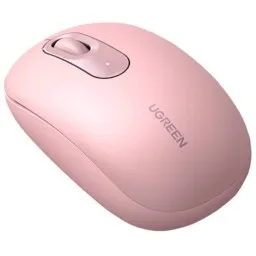მაუსი UGREEN MU105 (90686), Wireless, USB, Mouse, Cherry Pink-JUSTSHOP.GE-ზე