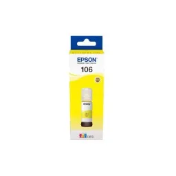 კარტრიჯი EPSON ORIGINAL (C13T00R440) I/C (y) 106 ECOTANK YELLOW INK BOTTLE L7180-JUSTSHOP.GE-ზე