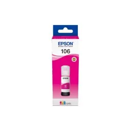 კარტრიჯი EPSON ORIGINAL (C13T00R340) I/C (m) 106 ECOTANK MAGENTA INK BOTTLE L7180-JUSTSHOP.GE-ზე