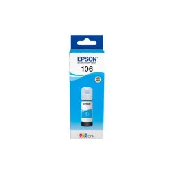 კარტრიჯი EPSON ORIGINAL (C13T00R240) I/C (c) 106 ECOTANK CYAN INK BOTTLE L7180-JUSTSHOP.GE-ზე