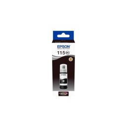 Epson კარტრიჯის მელანი I/C (b) L8160/L8180, 115 ECOTANK PIGMENT BLACK INK BOTTLE