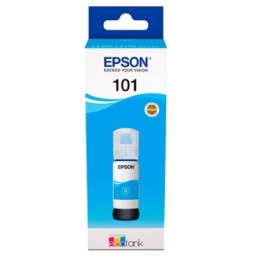 Epson კარტრიჯის მელანი 101 L4160/L6190 Cyan ink bottle 70 ml C13T03V24A