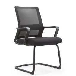ვიზიტორის სავარძელი ALLX MS899C, Visitor Chair, Black-JUSTSHOP.GE-ზე