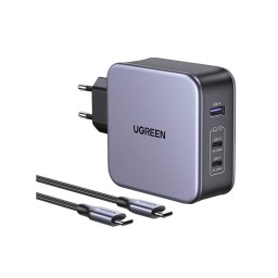 დამტენი UGREEN CD289 (90549) Nexode, 140W, USB, Type-C Gray
