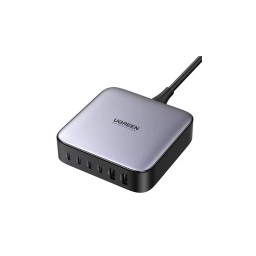 დამტენი UGREEN CD271 (40914) Nexode, 200W, 4x Type-c, 2x USB, Space Gray-JUSTSHOP.GE-ზე