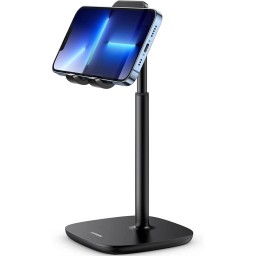 მობილურის დამჭერი UGREEN LP280 (80194), Adjustable Desk Phone Holder, Black-JUSTSHOP.GE-ზე