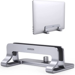 ნოუთბუქის სადგამი UGREEN LP258 (20471) Vertical Laptop Stand, Silver-JUSTSHOP.GE-ზე