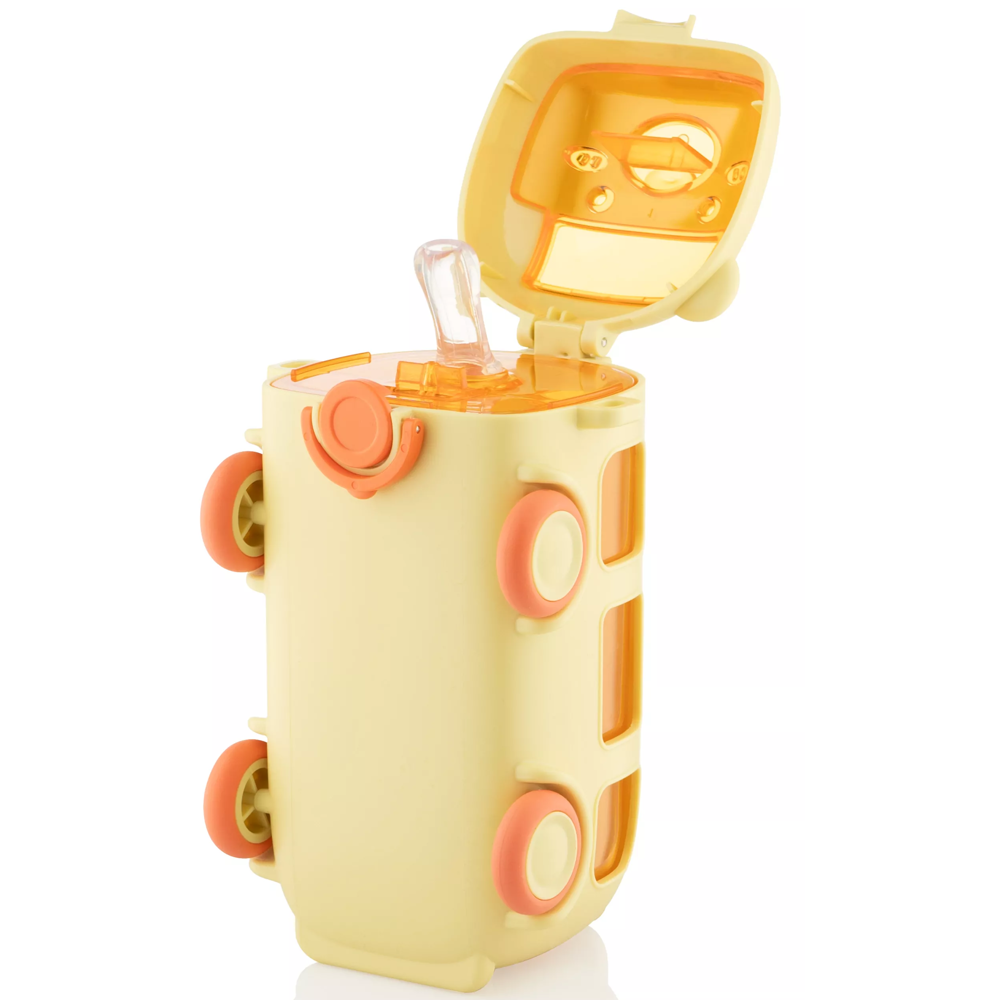 Ardesto ბოთლი Bottle Bear Bus 500ml, plastic, yellow-JUSTSHOP.GE-ზე